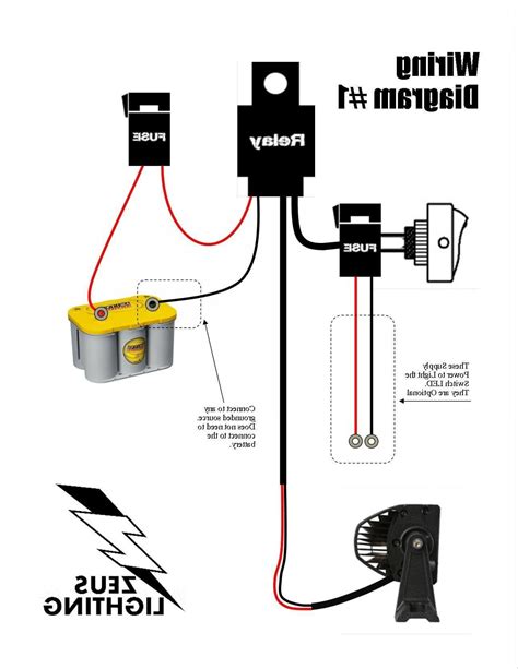 wiring diagram for led light bar 